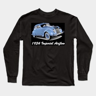 1934 Imperial Airflow Classic Retro Vintage Car Long Sleeve T-Shirt